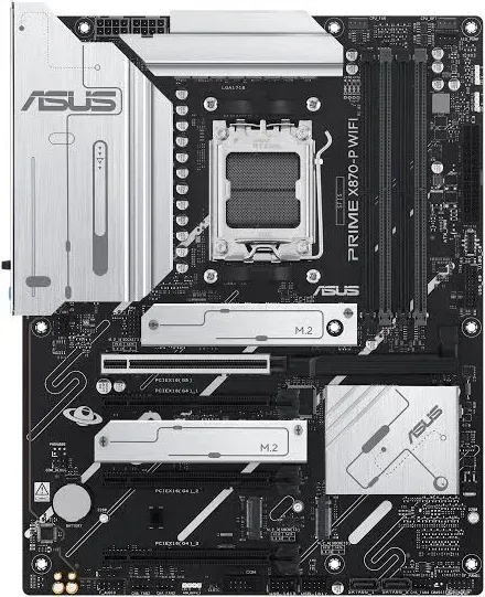 ASUS Prime X870-P WiFi AM5 X870 Mobo + 32GB (2x16GB) Corsair RGB DDR5 6000 RAM