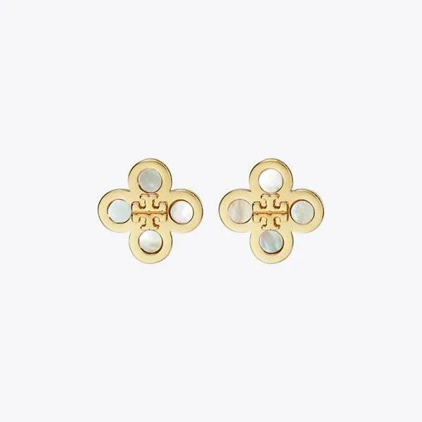 Tory Burch Women's Kira Clover Stud Earrings