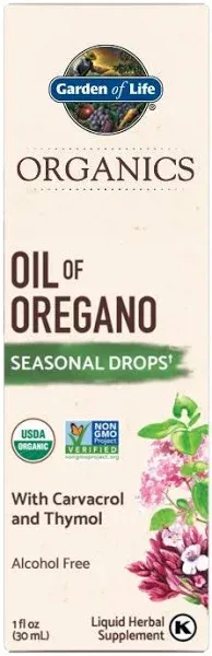 Garden of Life Organics Oil of Oregano Drops