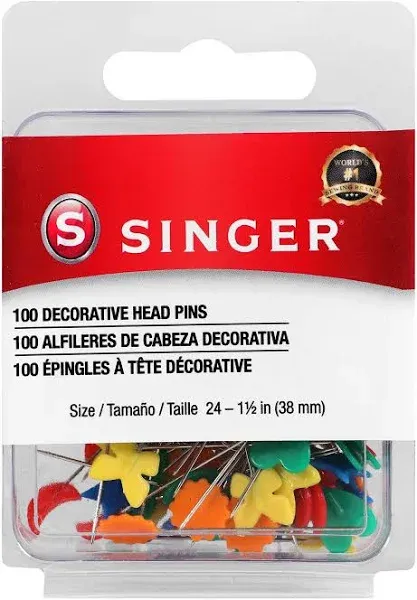 Decorative Straight Pins