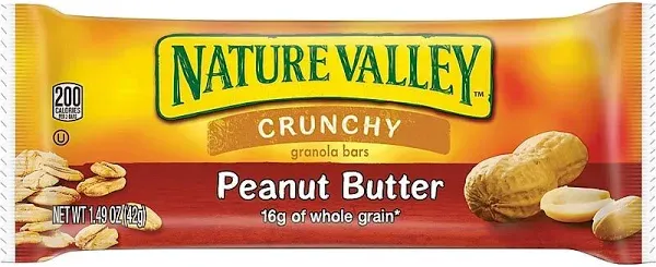 Nature Valley Granola Bars Peanut Butter