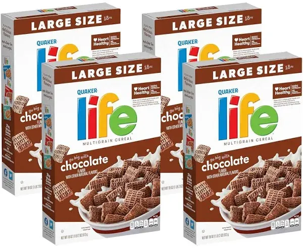 Life Cinnamon Cereal, 22.3OZ Box