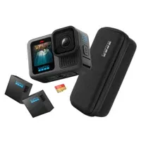GoPro HERO13 Black Action Camera Bundle w/Carrying Case