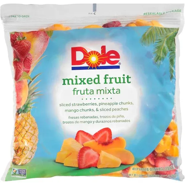 Dole Frozen Mixed Fruit 5 lb Bag