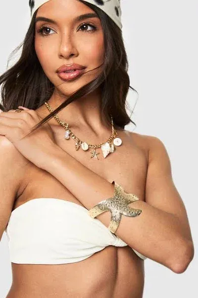Boohoo Starfish Bangle