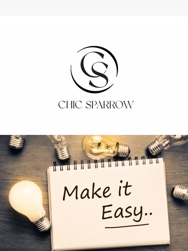 Chic Sparrow - A New Era of Shopping Convenience