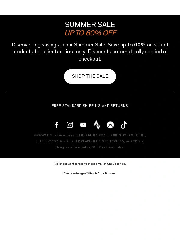 Gore Wear - Up to 60% off gear made to handle the heat