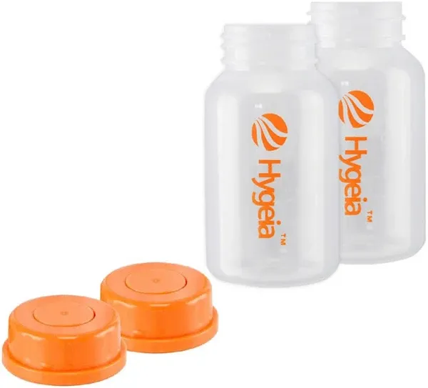 Hygeia Express Fit Pro & Evolve Breast Milk Containers with Lids