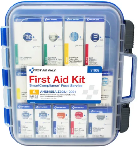 First Aid Only SmartCompliance Plastic First Aid Kit 91537