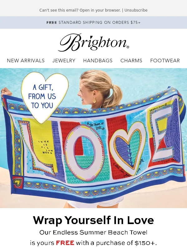 Brighton - Our Free Gift for Summer