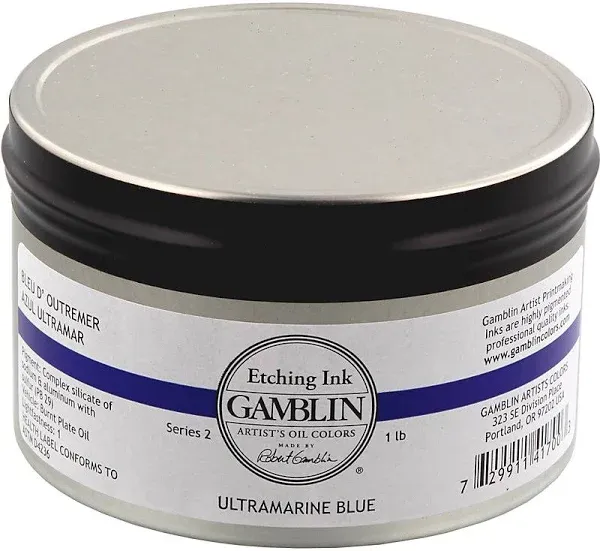 Gamblin Etching Ink Ultramarine Blue