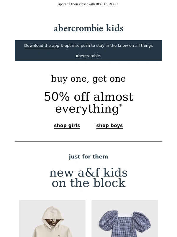 Hollister Co - 2x the points on your cart starts now!
