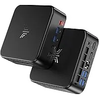 Kamrui E3B Mini Gaming Desktop w/AMD Ryzen 5, 512GB SSD