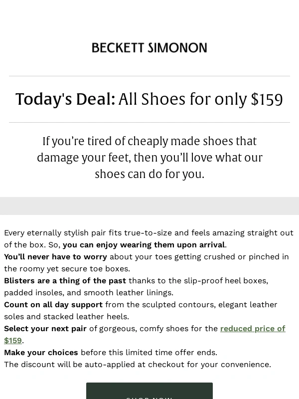 Beckett Simonon - Timeless Style and Comfort