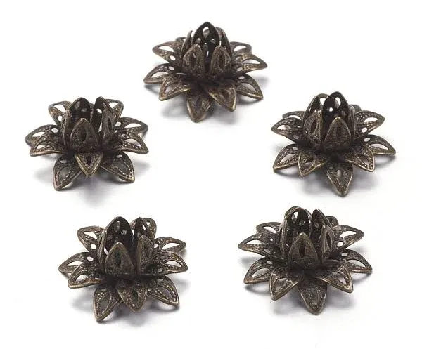 Brass Bead Caps
