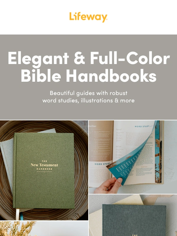 LifeWay - These Old & New Testament Handbooks help Scripture come alive
