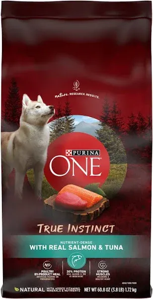 Purina ONE True Instinct With Real Salmon and Tuna Dry Dog Food
