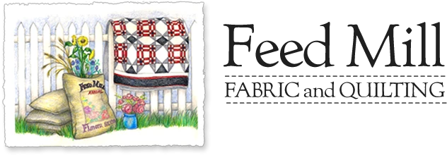 Feed Mill Fabric and Quilting