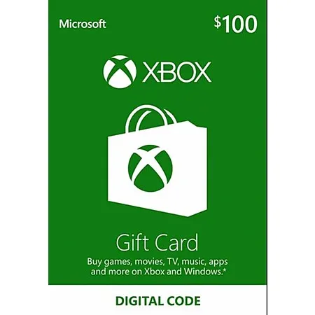 Microsoft Xbox Gift Card