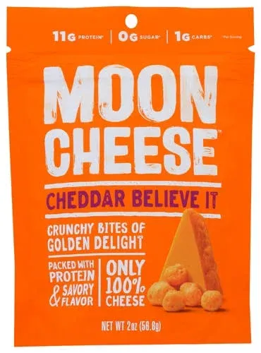 Moon Cheese Cheddar Cheese Snack