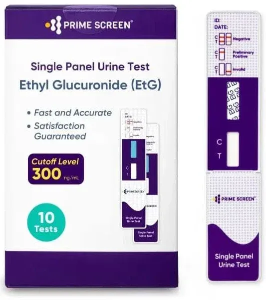 Prime Screen Alcohol ETG Urine Test WETG-114