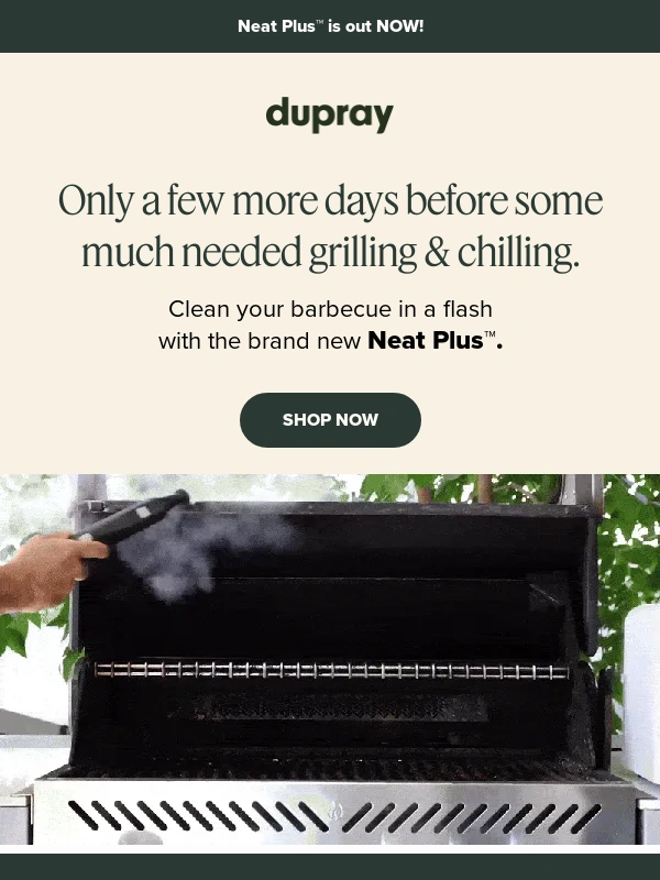 Dupray - Is your BBQ ready for the 4th? ??