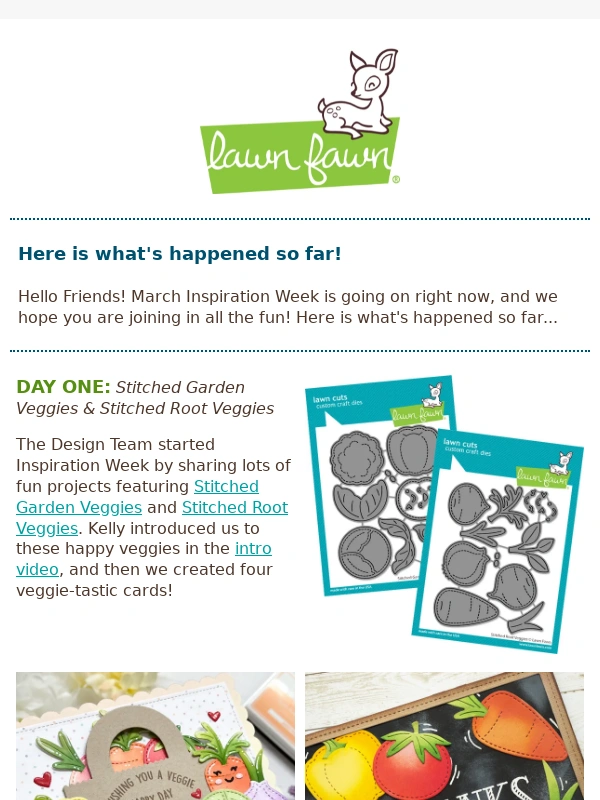 Lawn Fawn - March Inspiration Week catch-up! ?