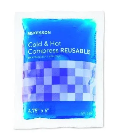 Hot / Cold Pack McKesson Small Reusable 4.75 X 6 Inch