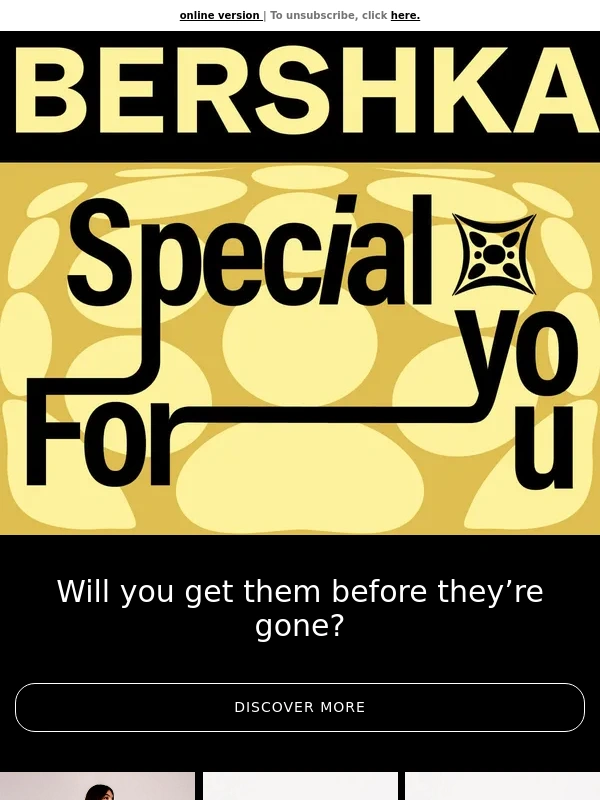 Bershka - Breaking news? This selection is made for you