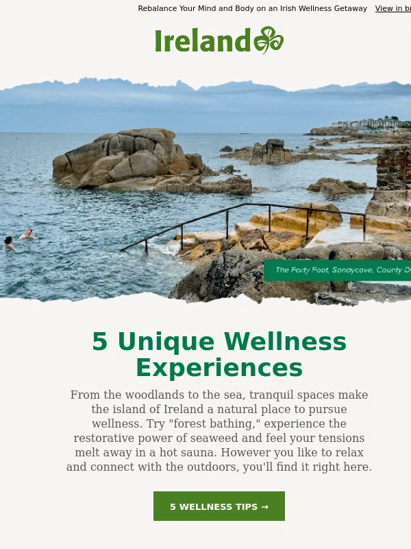 Ireland - Rebalance Your Mind and Body on an Irish Wellness Getaway