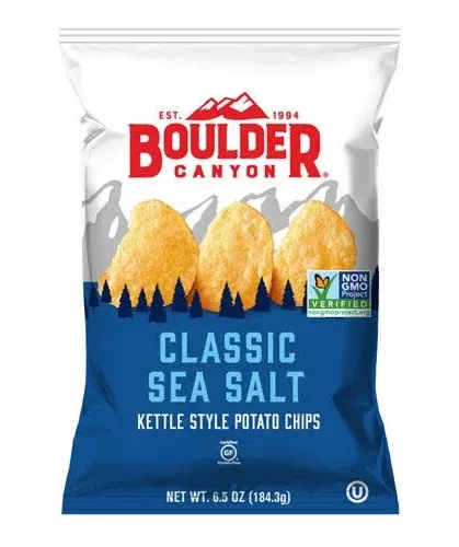 Boulder Canyon Classic Sea Salt Potato Chips