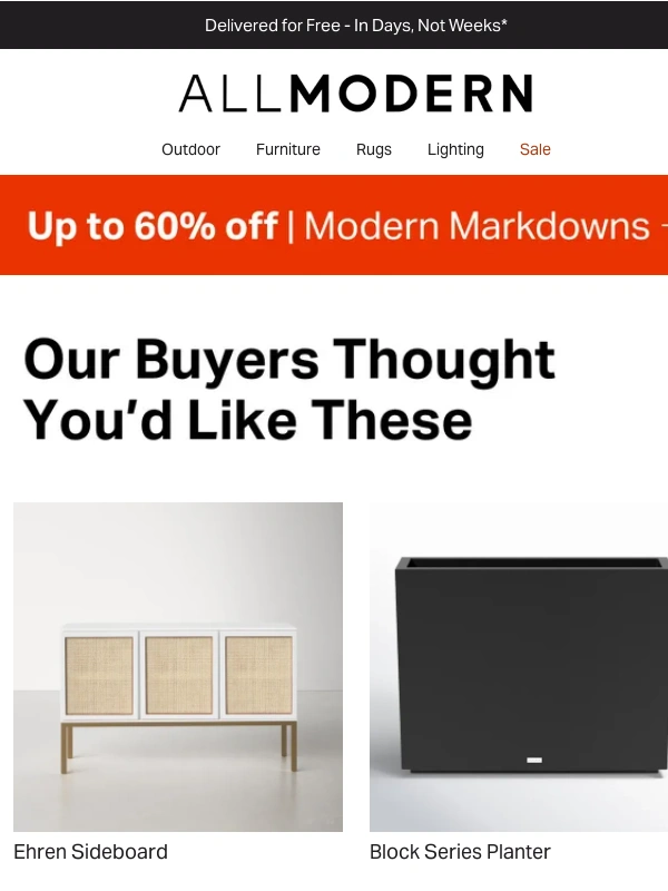 All Modern - ★★★★★ ehren sideboard★★★★★