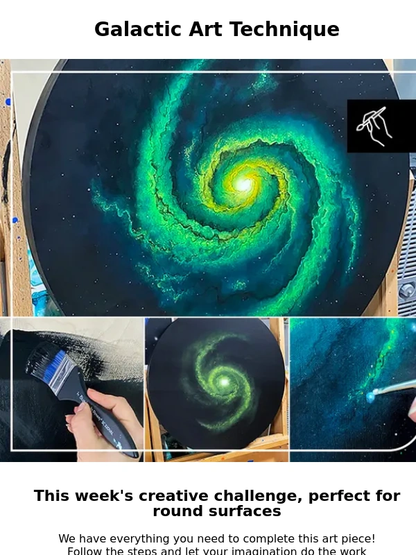 DeSerres - Discover the galactic art technique??