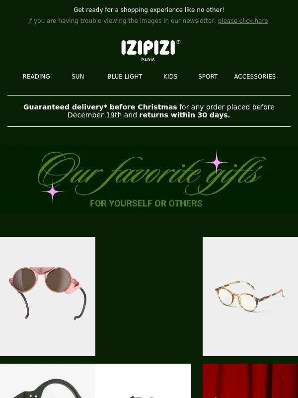 IZIPIZI - Discover our favorites to gift (yourself) ?