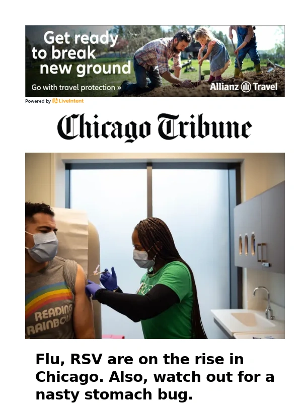 Fat Brain Toys - Flu,RSV are on the rise in Chicago