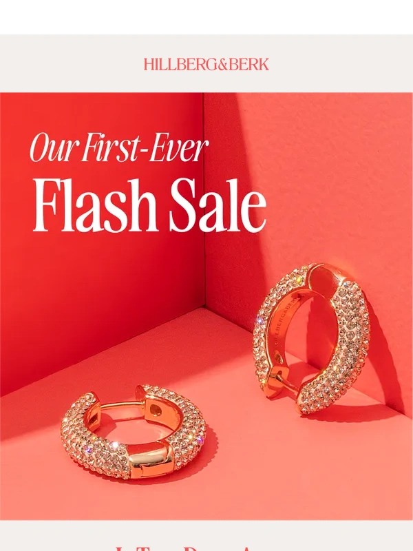 Hillberg & Berk - Countdown to the Flash Sale ?️?