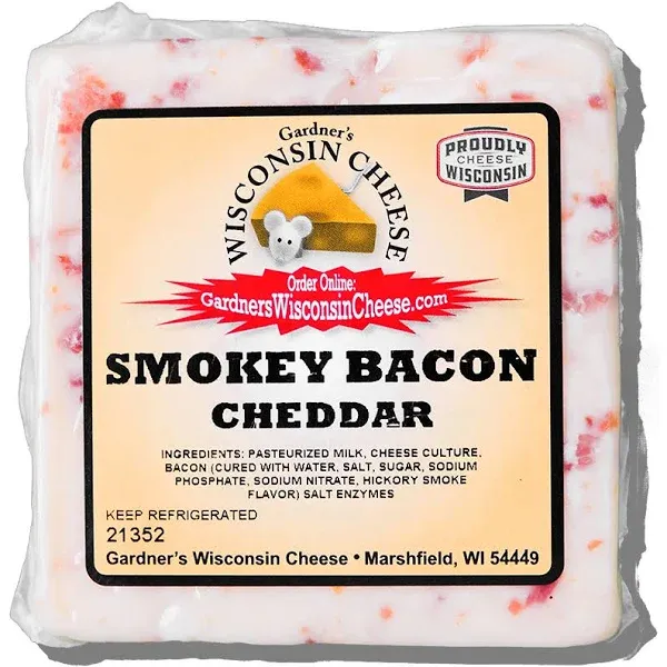 Smokey Bacon Cheddar Gardner's Wisconsin Cheese