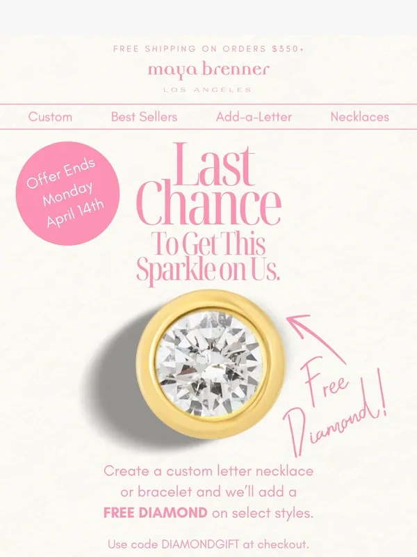 Maya Brenner - Babe,We Rarely Do This: Enjoy a Complimentary Diamond