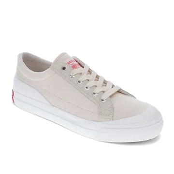 Levi's Men's LS1 Canvas & Suede Lowtop Sneaker (Off-White) $19.95 + Free Shipping