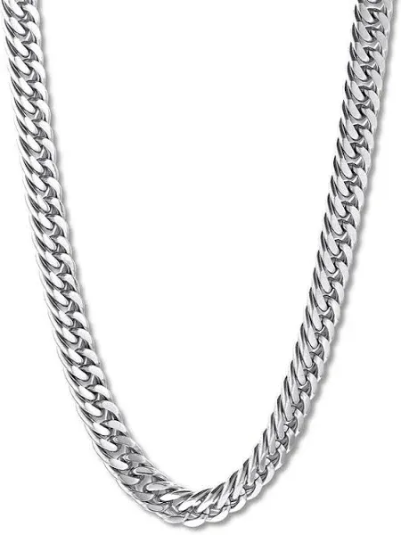Palm Beach Jewelry Men's Curb-Link Chain Necklace
