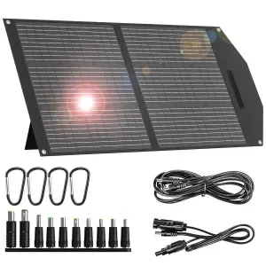 Marbero 100W Foldable Monocrystalline Solar Panel