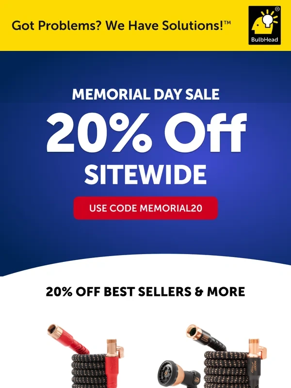 BulbHead - 20% Off Everything: Don't Miss Out!