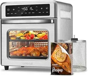 Cosori 11-in-1 13Qt Stainless Steel Air Fryer Toaster Oven