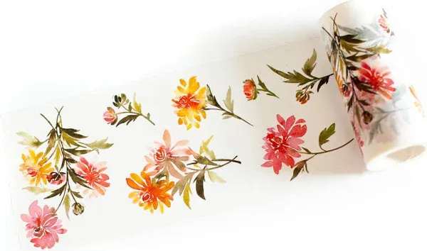 Pinkfresh Studio Chrysanthemum Washi Tape