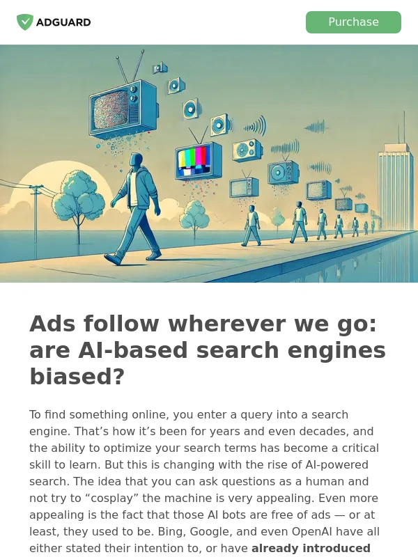 AdGuard - ? AI’ll be back… with more ads
