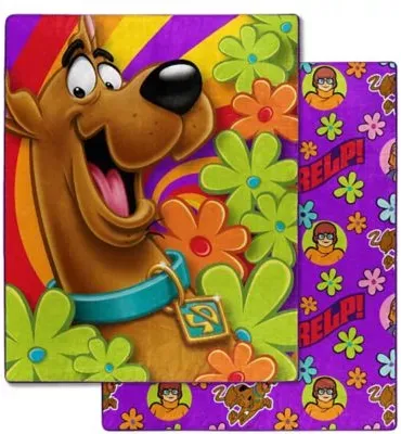 Spencer's Scooby-Doo Relp Reversible Fleece Blanket