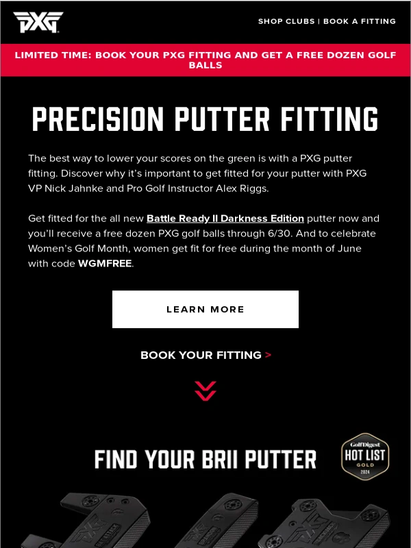 Pxg - Find the Perfect Putter for Your Stroke