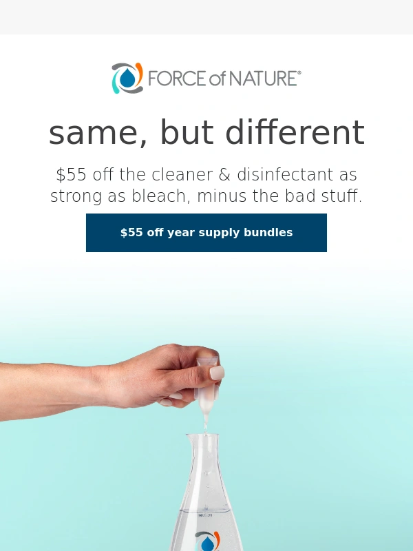 Force Of Nature - Powerful Cleaning ✅ No Harsh Chemicals ?