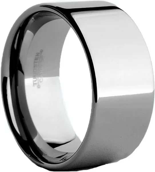 Men's Tungsten Carbide Wide Wedding Band