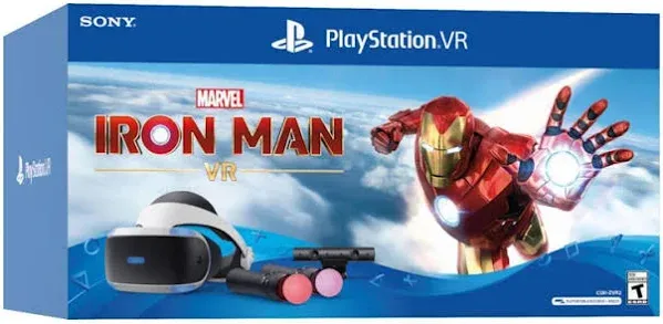 Sony PlayStation Interactive Entertainment Marvel's Iron Man Digital Game Voucher VR Headset
